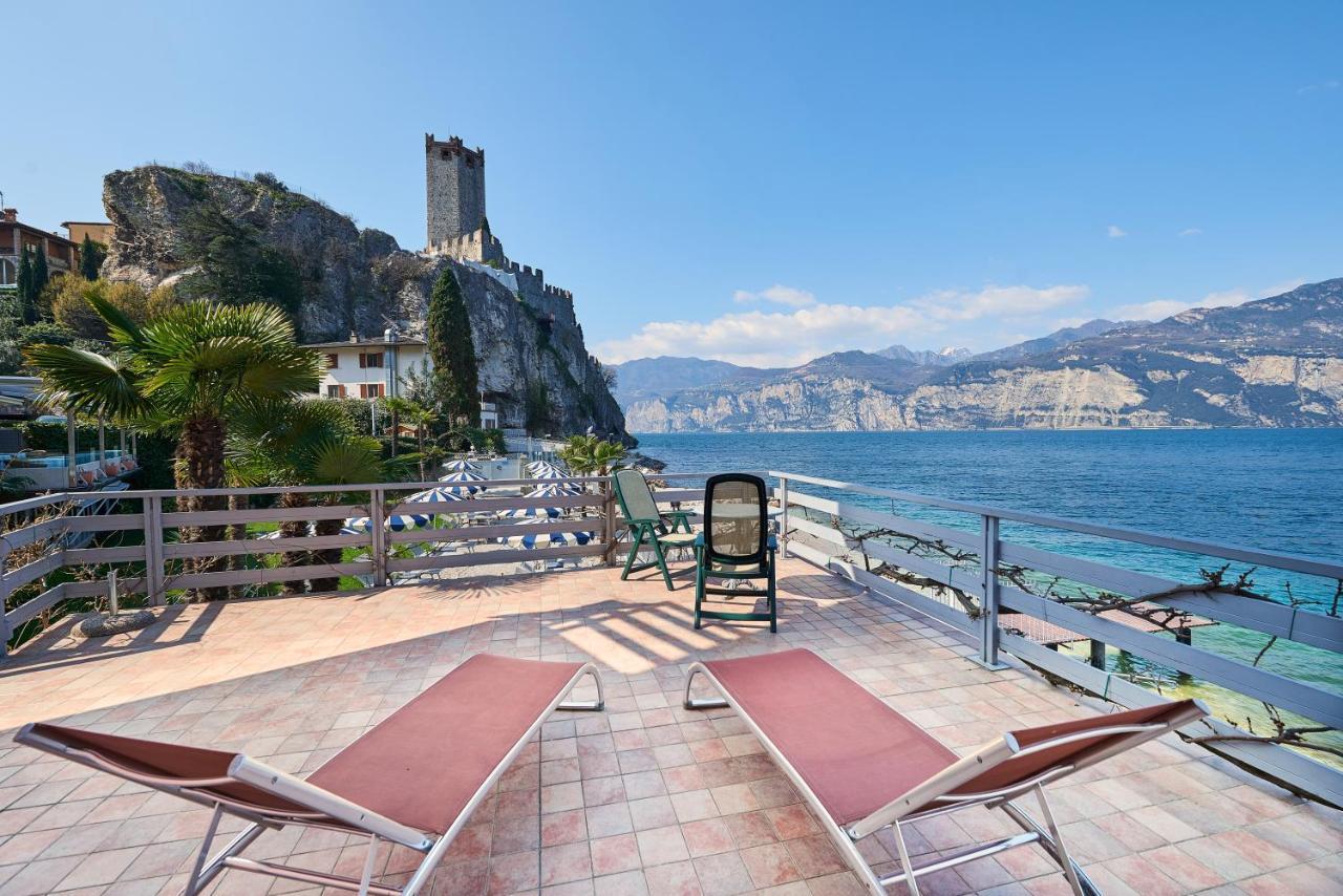 Hotel Castello Lake Front Malcesine Exterior foto