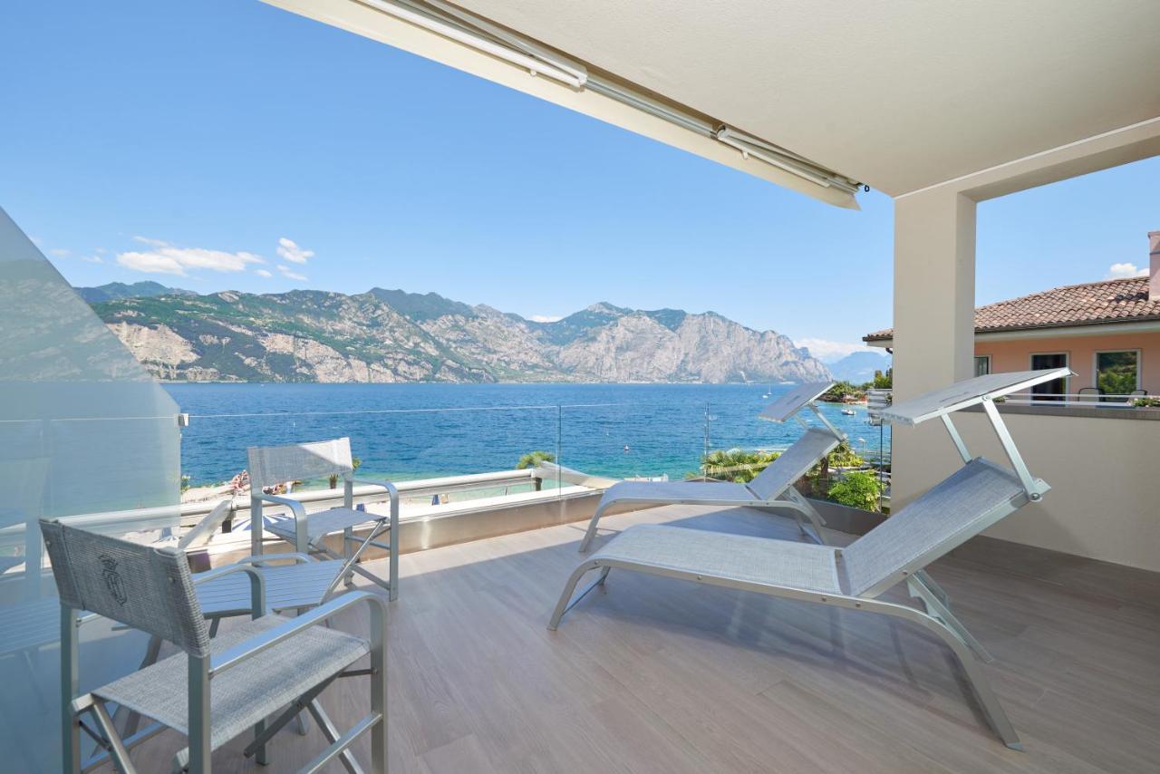 Hotel Castello Lake Front Malcesine Exterior foto